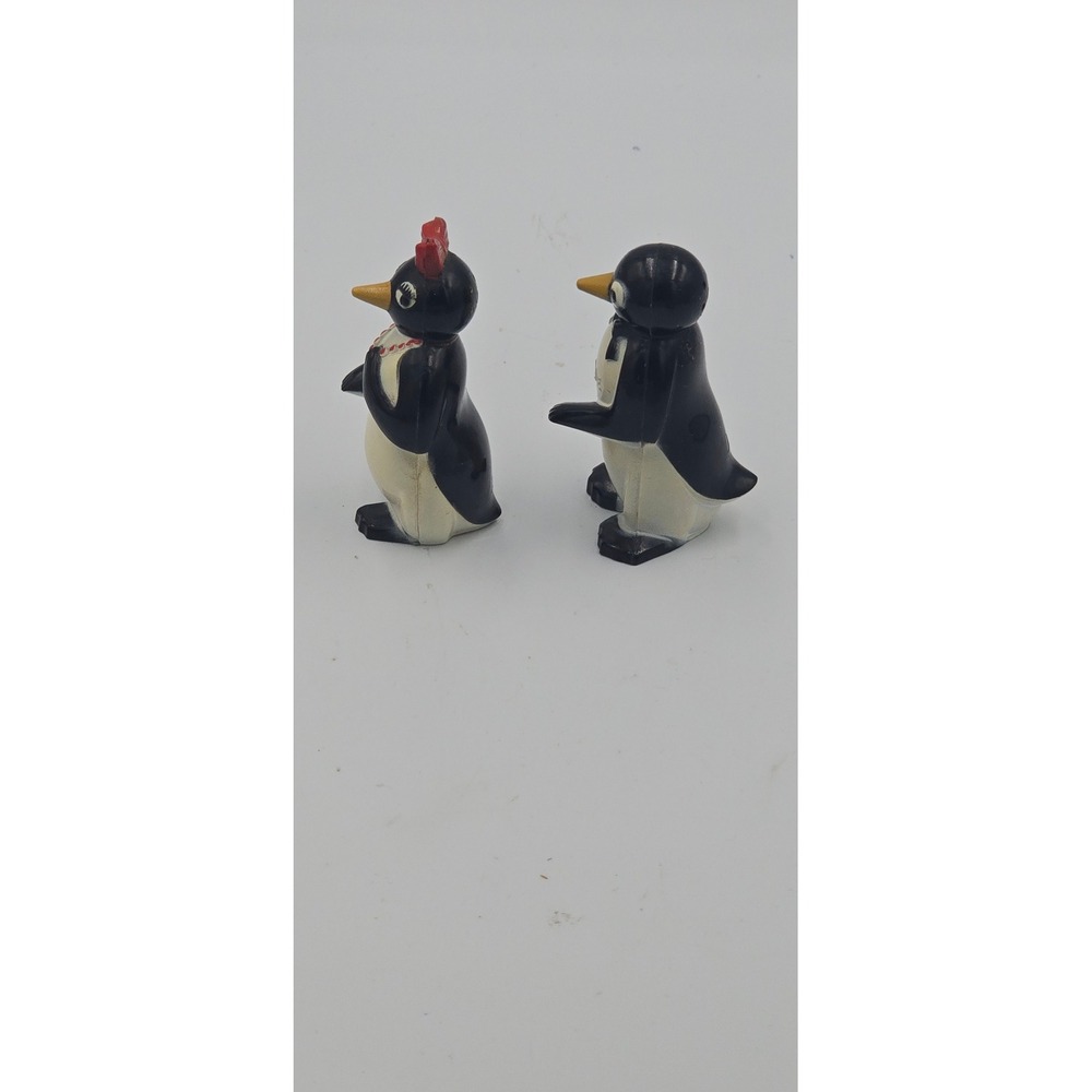 Vtg 1950s Kool Cigarettes Willie Millie Penguin Salt Pepper Shakers F&F ( - Picture 4 of 7